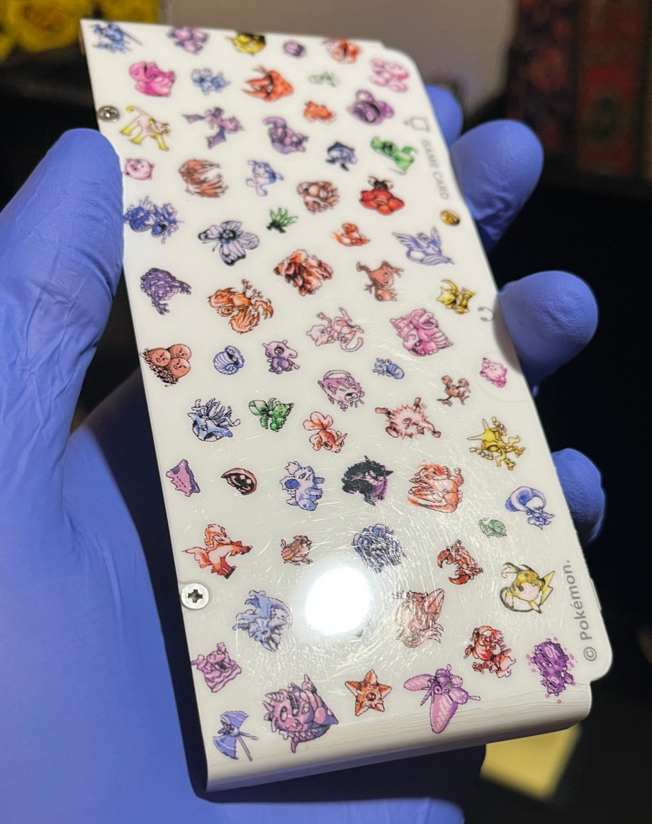 OEM "New 3DS" Pokemon Original 151 Kisekae Faceplates - Genunine Nintendo - Used