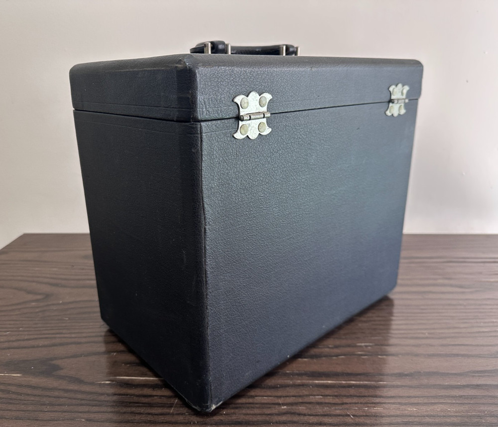 VintageSinger 221 FeatherWeight Sewing Machine Case w Insert Tray