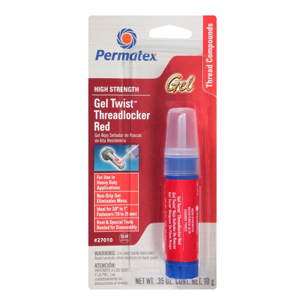 Permatex Threadlocker Red Gel - .35oz 27010