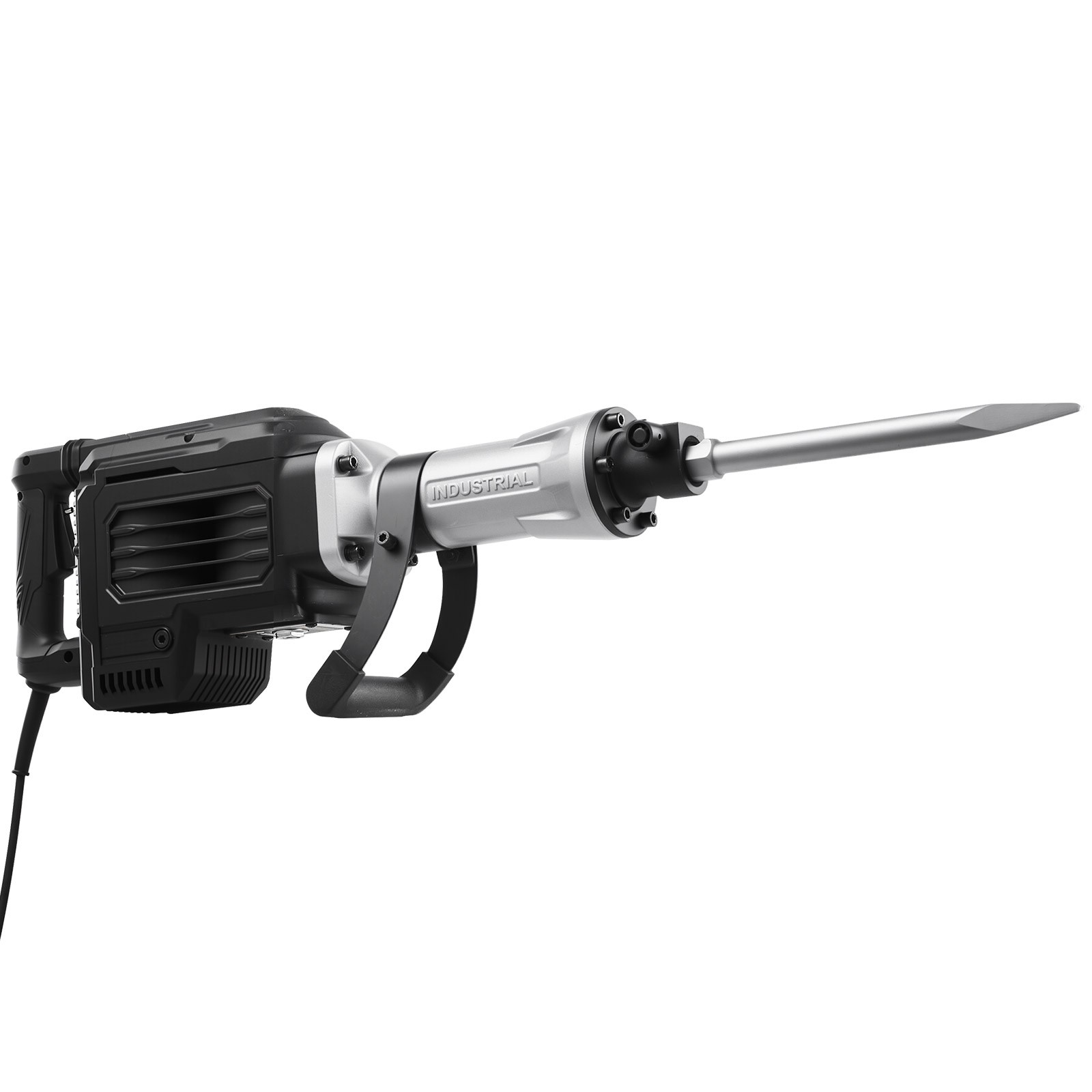 VEVOR Demolition Jack Hammer Concrete Breaker 2200W Electric Hammer 2Chisel Bits