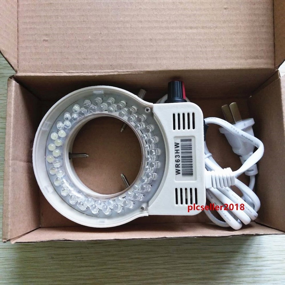 56 LED Adjustable White LED Ring Light Illuminator for Nikon Olympus Microscope