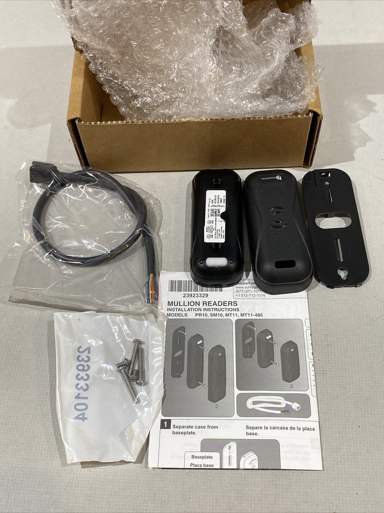 NEW SCHLAGE ELECTRONICS PR10 BadgePass Mini Secure Reader(Prox Only)