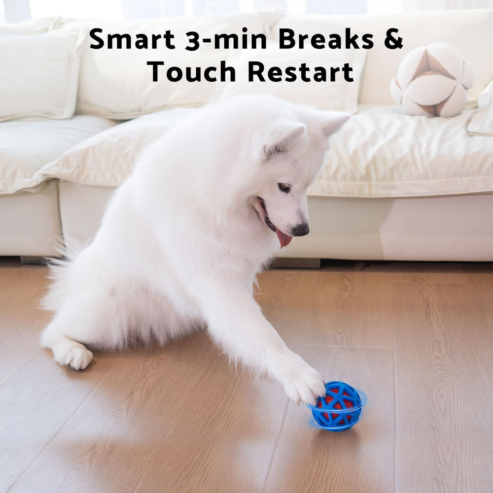 Interactive Dog Toys Durable Automatic Bouncing & Vibrating Interactive Dog Ball