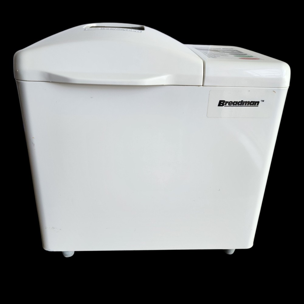 Breadman Plus Automatic Bread Maker Model TR-700 Up To 2lb Loaf Tested & Working