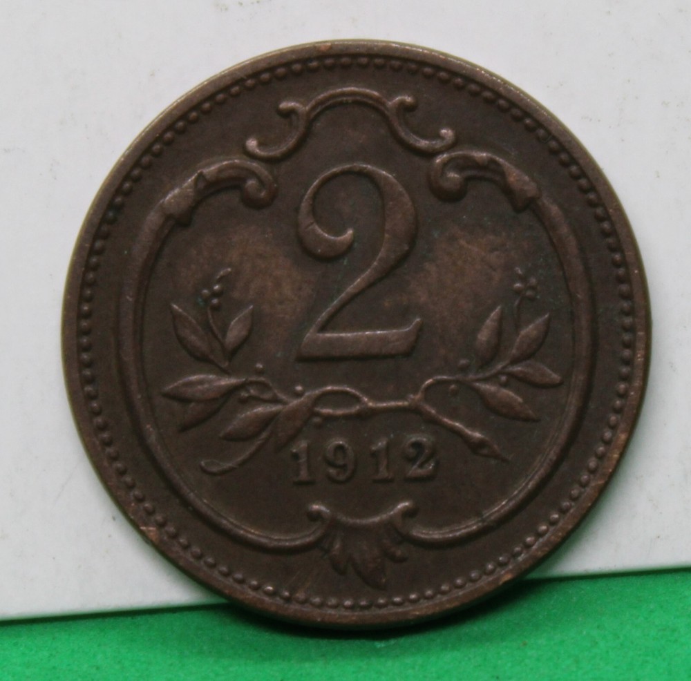 1912 Austria 1 Heller