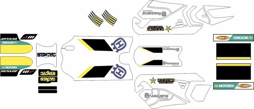 STACYC 2020  Rockstar Graphics
