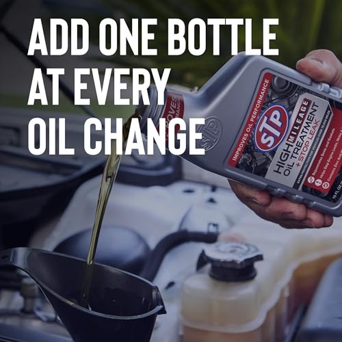 High Mileage Oil Treatment + Stop Leak - 15 FL OZ 15 OZ
