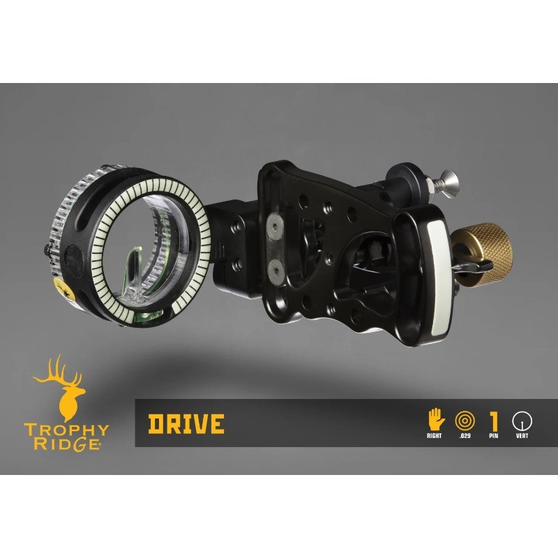 Trophy Ridge Drive™ Slider Sight with Adjustable Indicator Pin