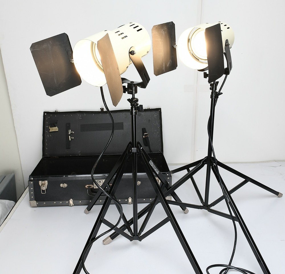 Smith-Victor Q60 2 LIGHT KIT NICE!!!