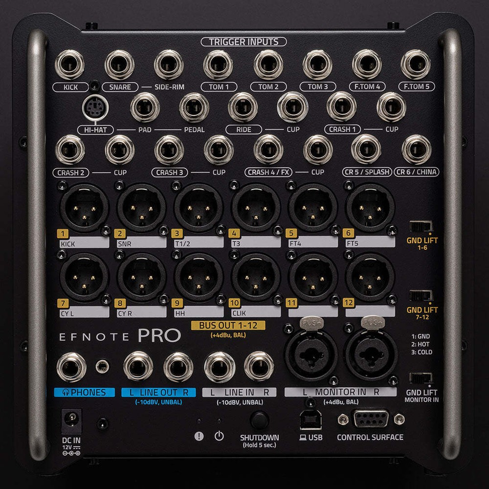 EFNOTE Pro Stage Drums Module & Breakout Box System