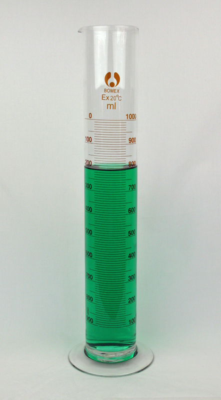 1000 mL GRADUATED CYLINDER Student Grade