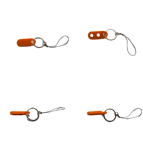 Minelab Equinox 900 charging port magnetic cover with lanyard.