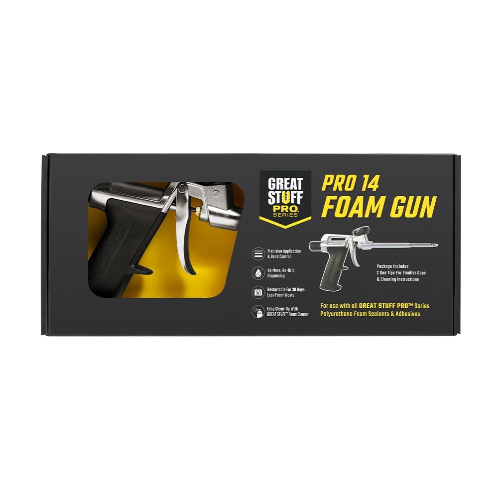 Great Stuff Pro 14 Foam Gun Silver