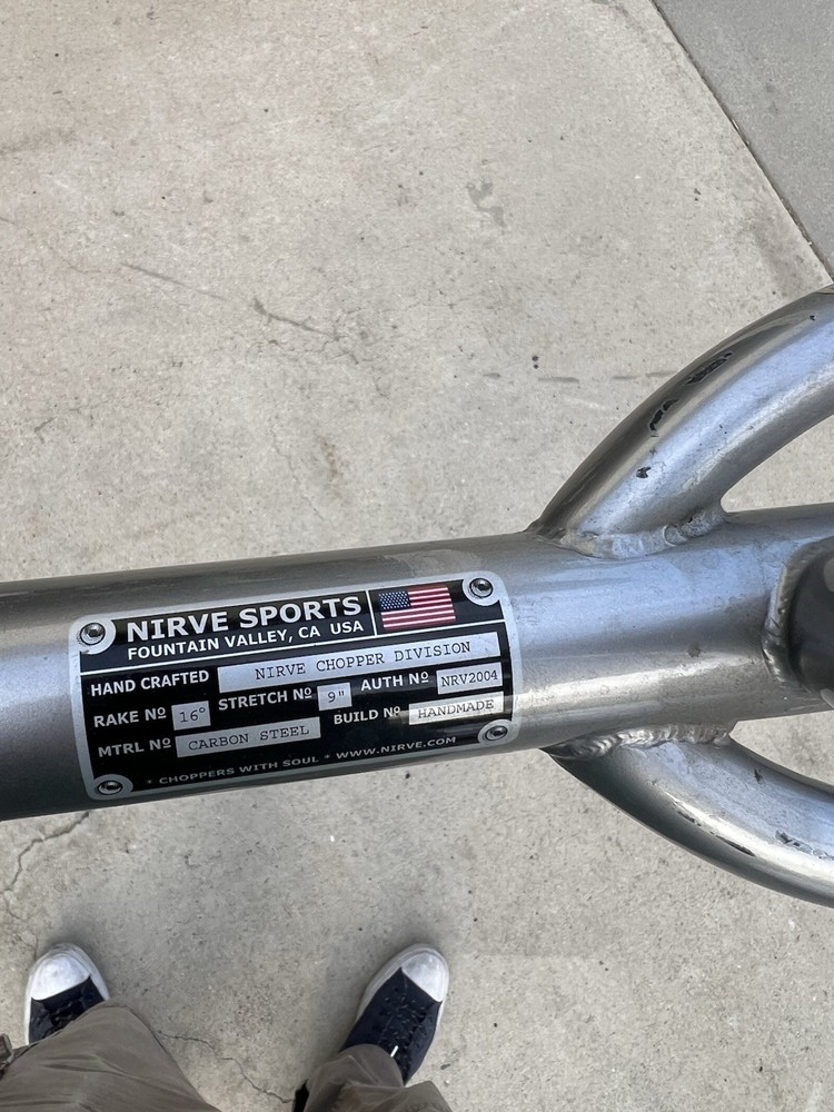 Chopper Bicycle Frame