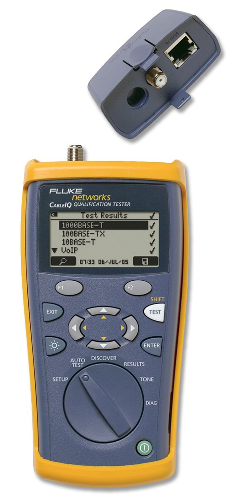 Fluke Networks CIQ-WM Main Wiremap Adapter for Cableiq Network Cable Tester