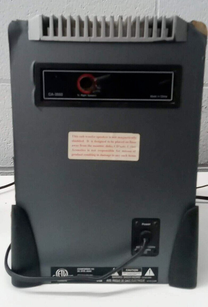 CYBER ACCOUSTICS MULTIMEDIA SPEAKER SYSTEM CA-3550 32 WATTS