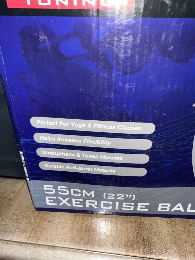 Crane 22” Exercise Ball With Foot Pump