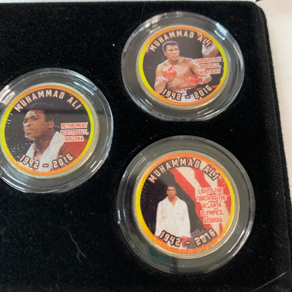 US Mint Muhammad Ali Commemorative Quarters
