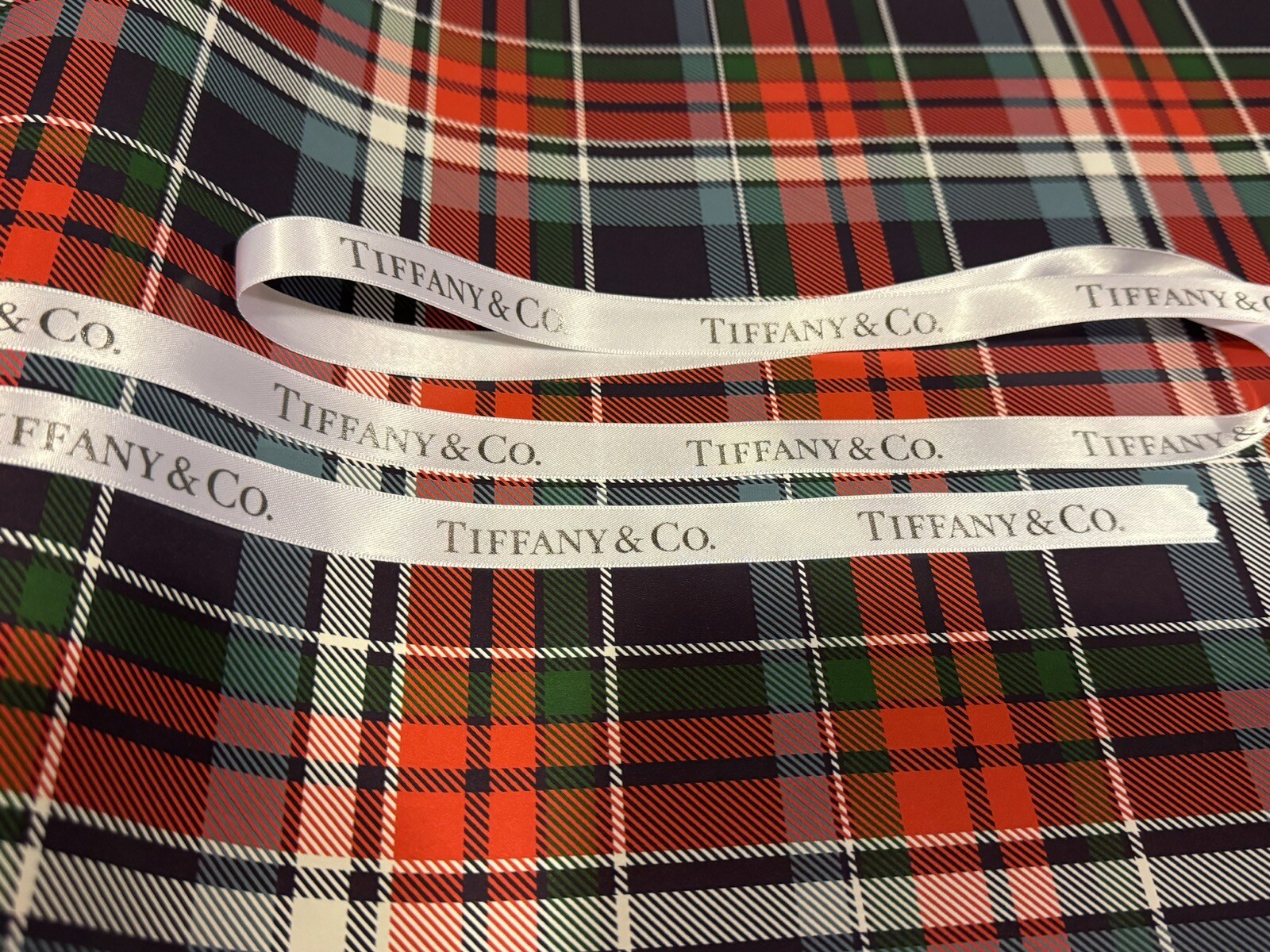 Tiffany & Co. Ribbon 3 Yards New Authentic