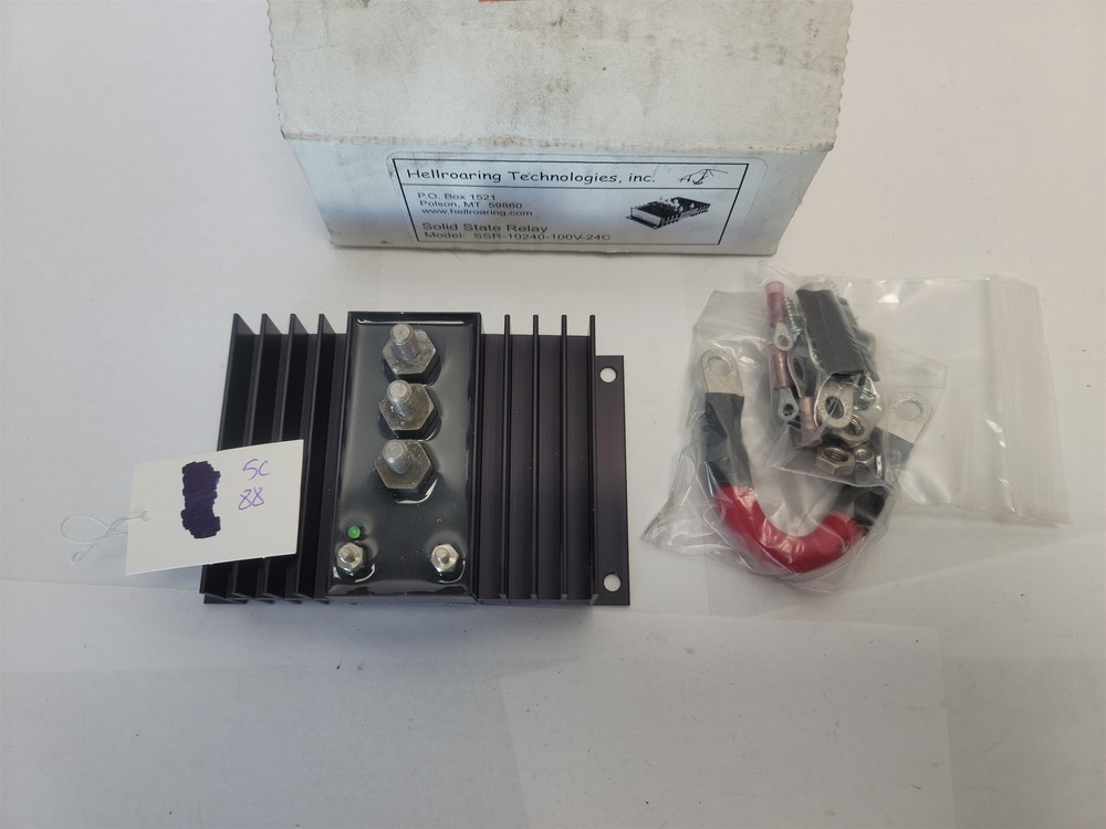Hellroaring Technologies SSR-10240-100V-24C Solid State Relay - New OS