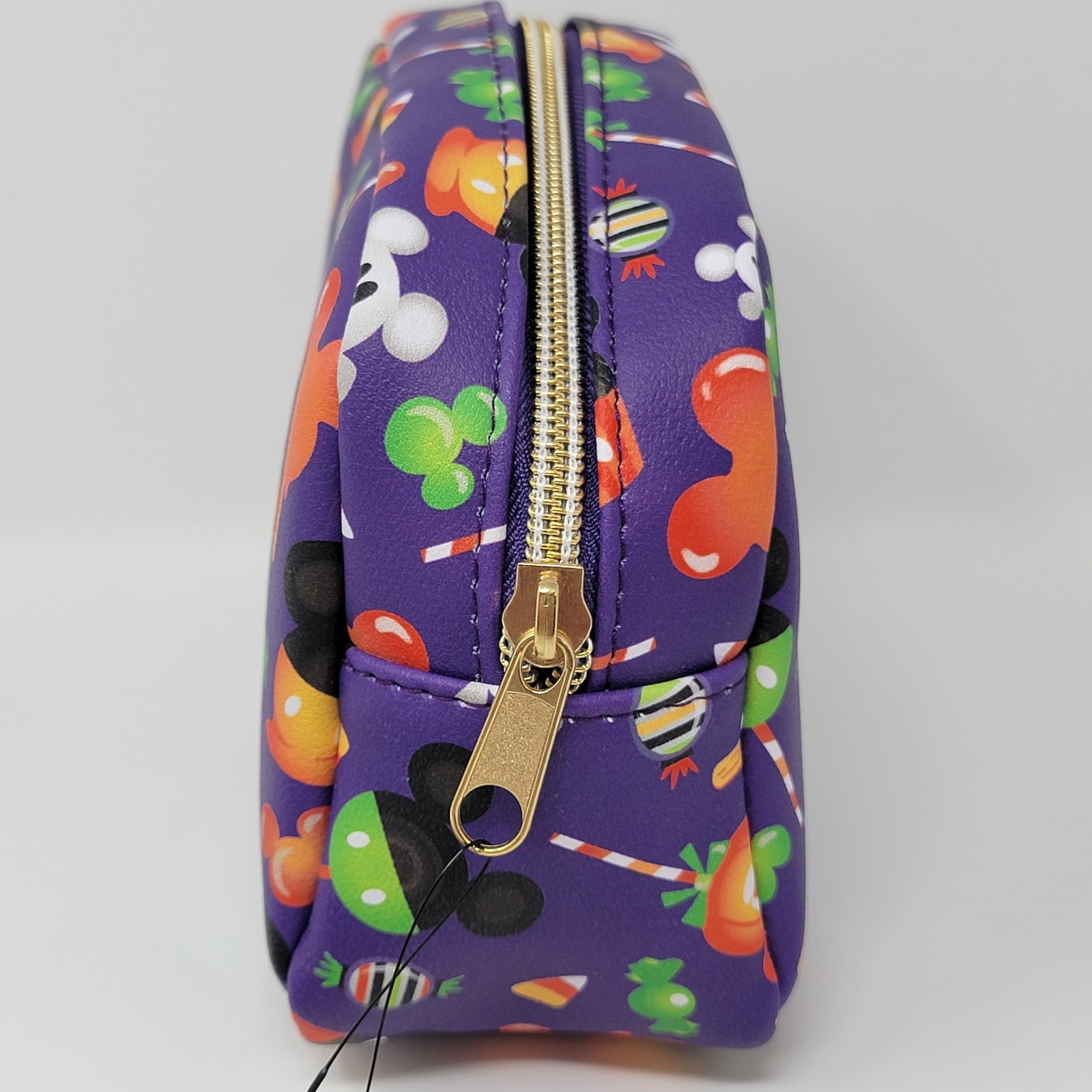 New! Loungefly Disney Mickey Mouse Halloween Treats Makeup Bag Cosmetic Pouch
