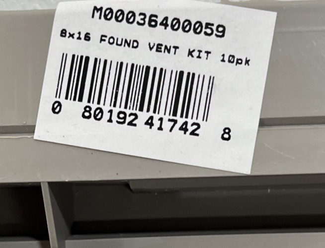 Builders Edge Foundation Vet Kit Color 059 Size 8x16