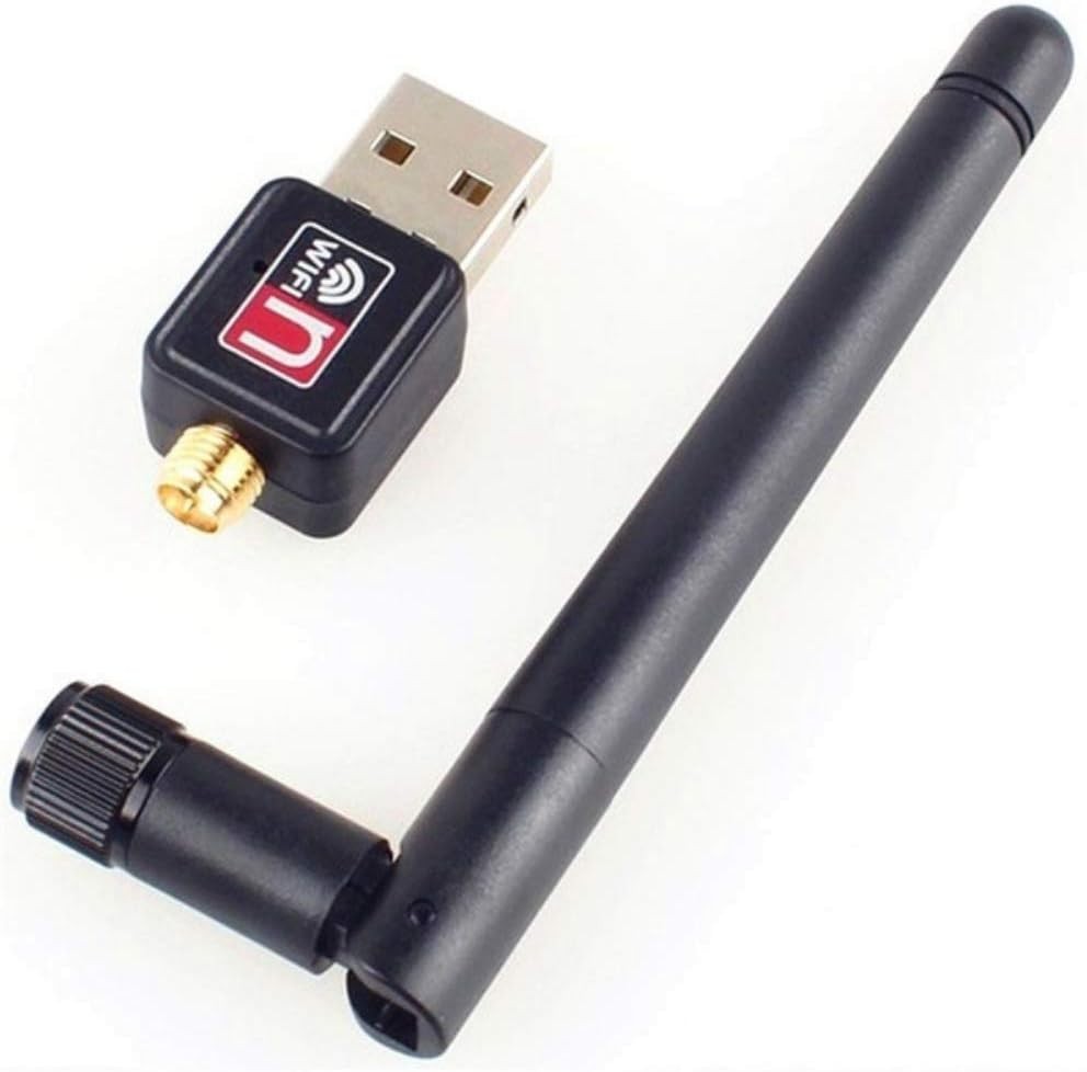 Brand New Wireless USB WiFi Adapter 600 Mbps Black Compact