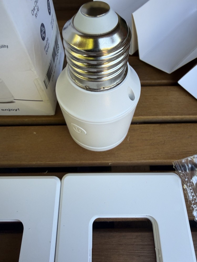 500W Remote Control Light Bulb Socket, with 2 Switches, Wireless Li... Fast Ship