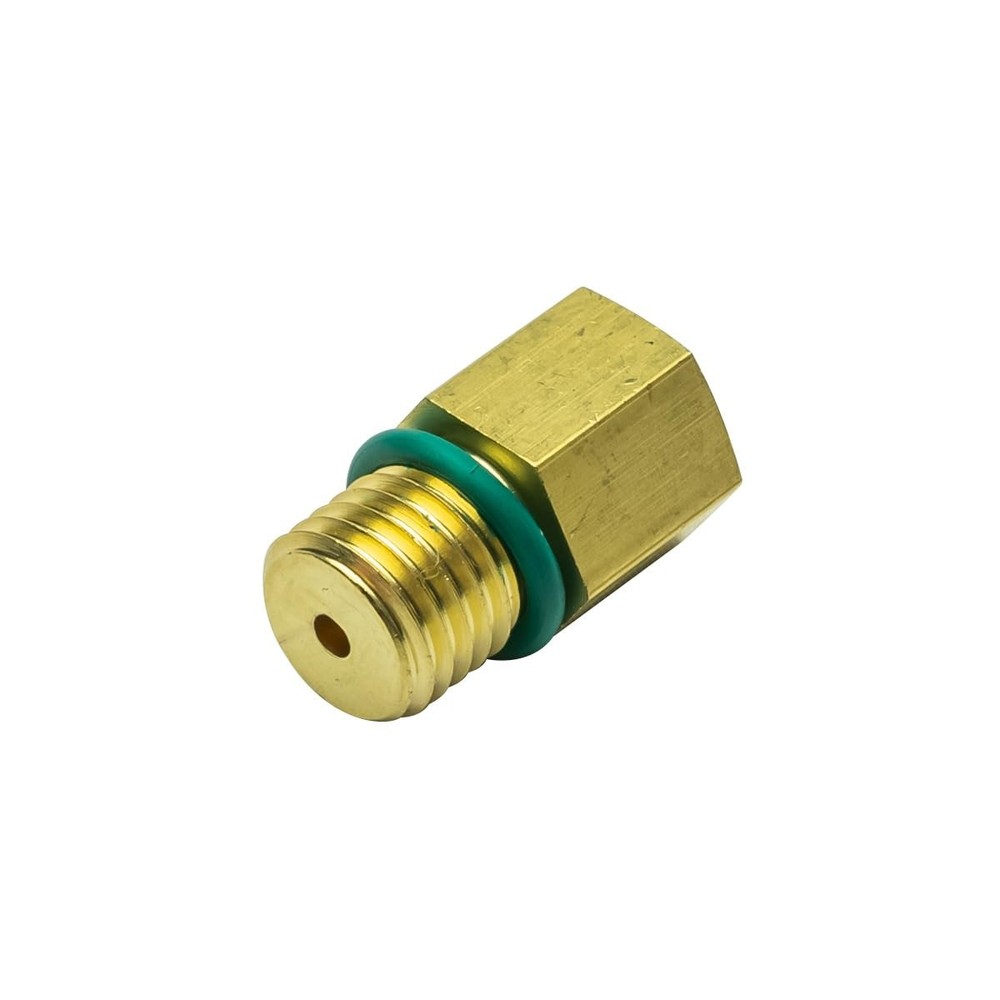 GlowShift Fuel Pressure Sensor Thread Adapter Compatible with 6.0L Ford...