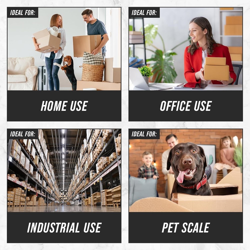 Commercial Grade Shipping Scale, 6 oz Readability