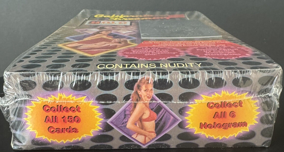 -1- SINGLE PACK CALIFORNIA DREAMING HOLO ADULT CARD FROM FACTORY SEALED BOX