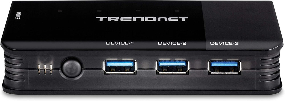 4 Computer 4-Port USB 3.1 Sharing Switch, TK-U404, Flash Drive Sharing, Scanners