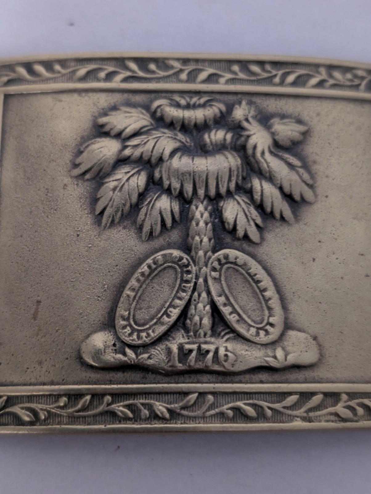 U.C.V. / C.S.A South Carolina Confederate Veterans Belt Buckle Brasa Replica