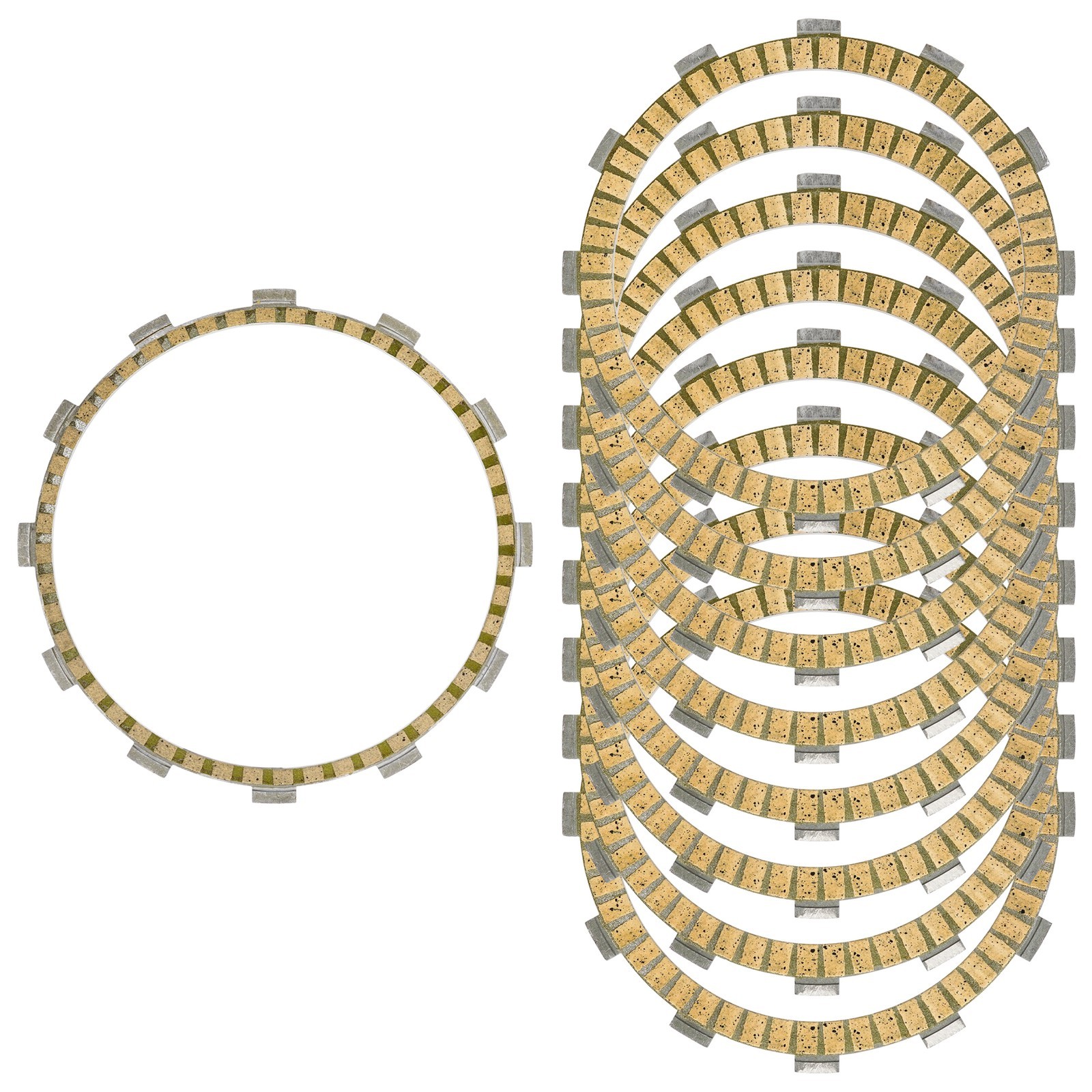 Clutch Friction Plates Kit For Harley Touring Electra Glide Classic Ultra 98-06