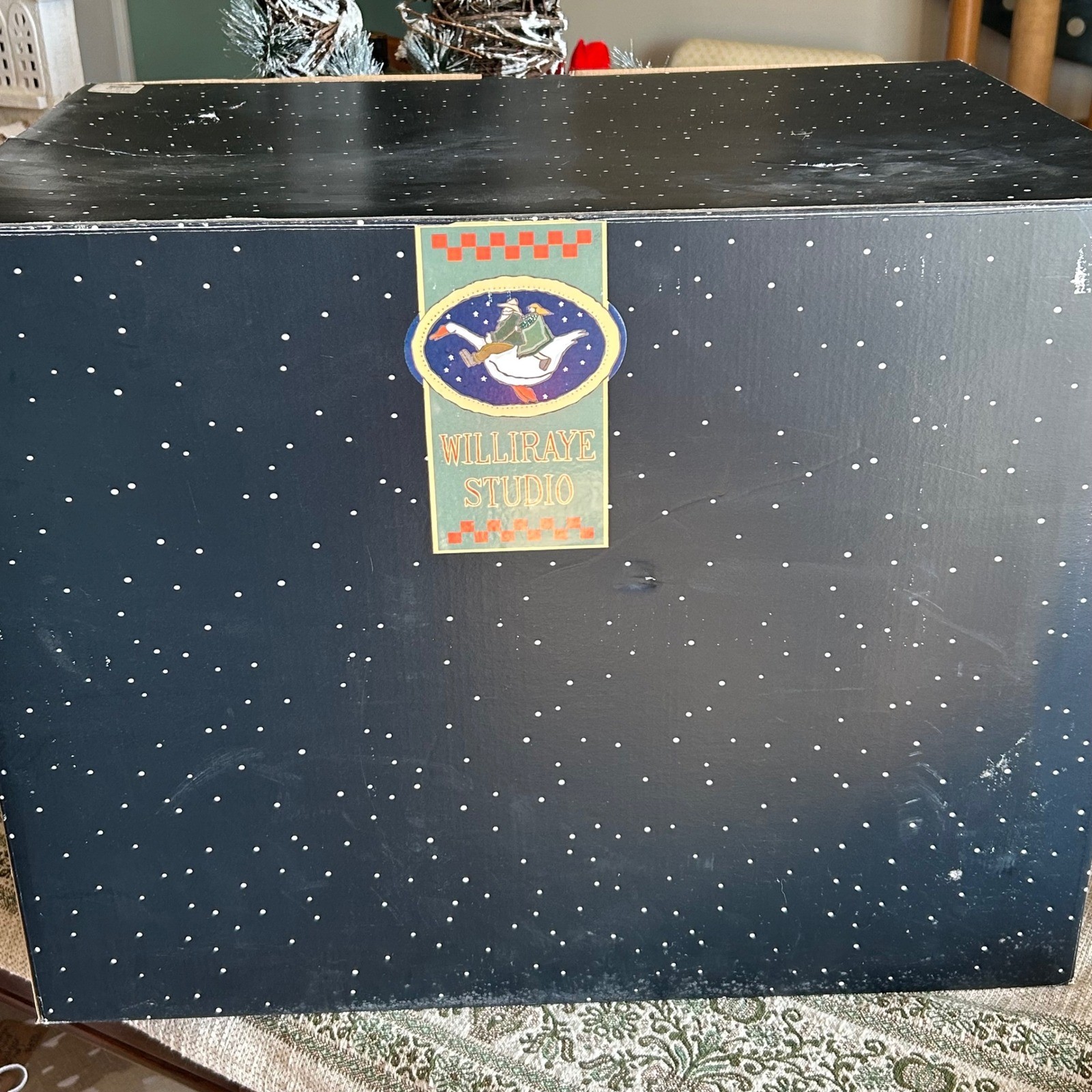 Kitty Bird Bath Feeder Williraye Studio WW7206 Folk Art Figurine Candy Dish Keys