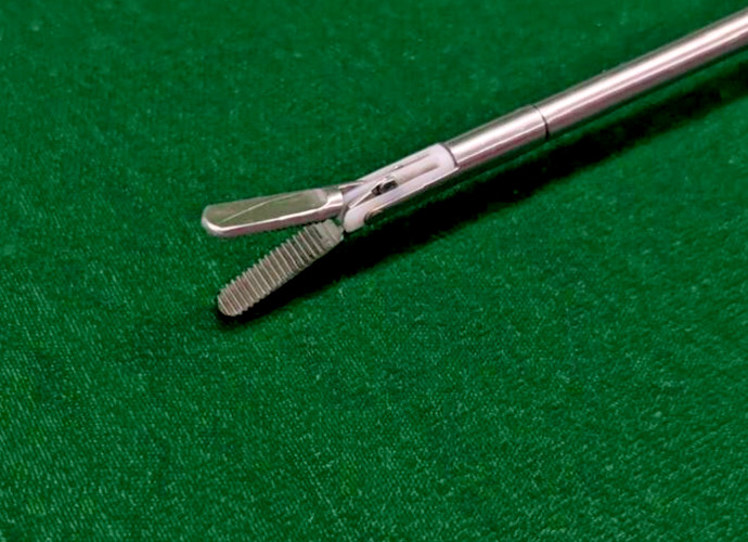 Laparoscopic Bissinger Bipolar Ruby Forceps 5mmx330mm Reusable Instruments
