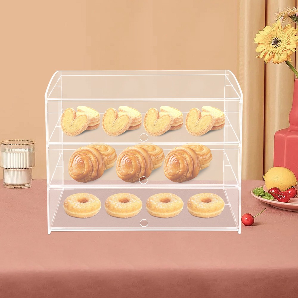 Acrylic Display Case, Bakery Pastry Display Case, Cookie Display Cabinet