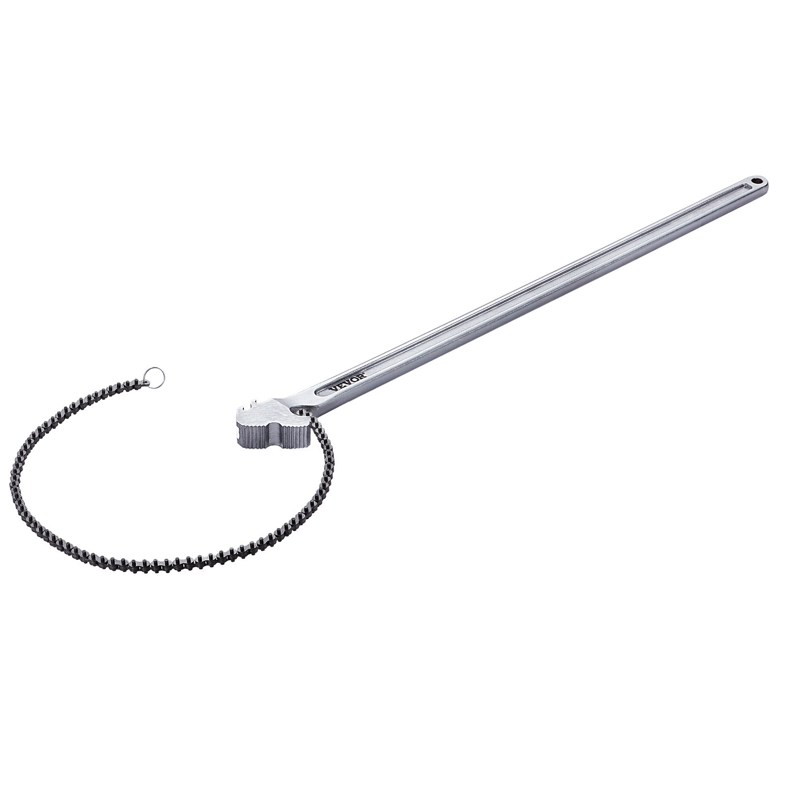 VEVOR Chain Wrench 48 inch Chain Pipe Wrench 13.4 inch Dia Capacity Reversible