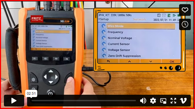 Power quality analyzer (similar to Fluke)