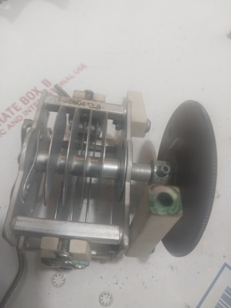 variable Air Capacitor for tuning Unit TU-9-B Signal Corps.#1