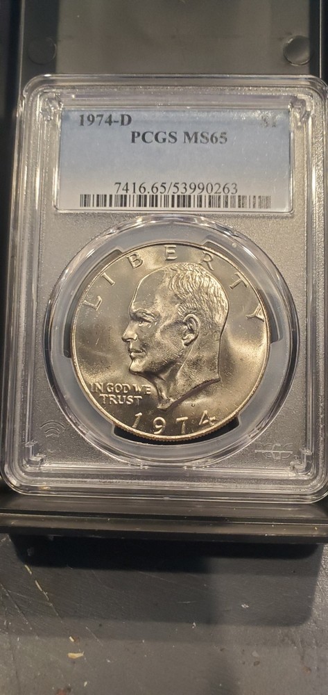 Beauty!!! 1974-D PCGS MS65 Eisenhower Dollar