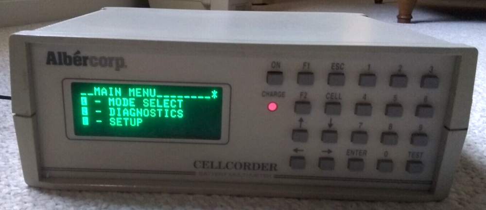Albercorp Cellcorder 1000-021 Battery Multi-Meter