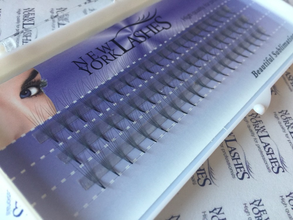 Pre made 6D VOLUME eyelash extension C curl 0.07