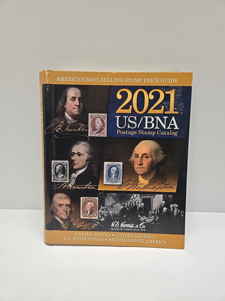 2021 US/BNA Postage Stamp Catalog Hardcover Spiral Book