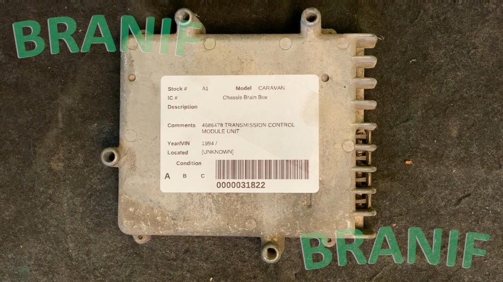 DODGE CARAVAN Transmission Control Module Unit 4686478