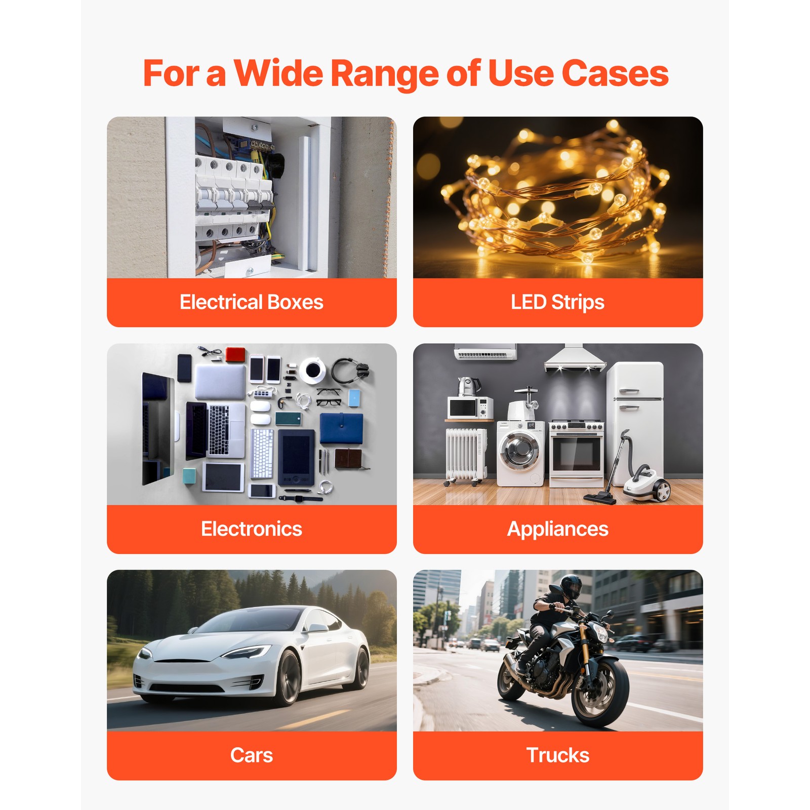 120 Pcs Fast-Blow Glass Fuses Assortment Kit 125V 5 x 20 mm & 3.6 x 10 mm