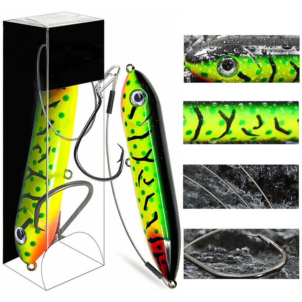 1pcs Catfish Float Rigs Catfish Rattling Line Float Lure Rig 8/0 Circle Hooks