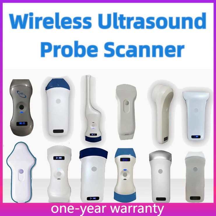 Multiple Models Wireless Ultrasound Probe Scanner USB/WiFi Android iOS Windows