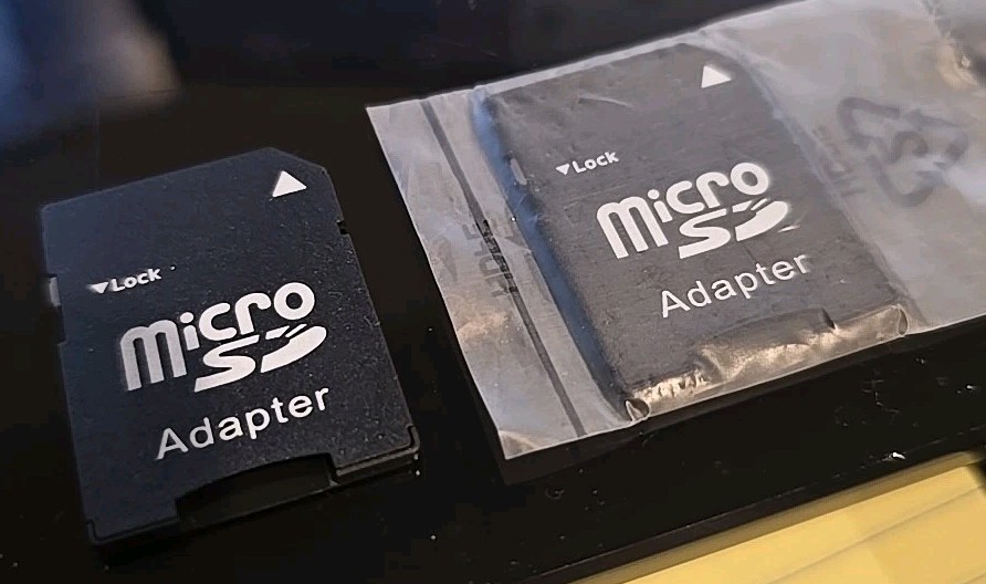 Micro SD (MicroSD) to SD Memory Card Adapter (2-Pack)