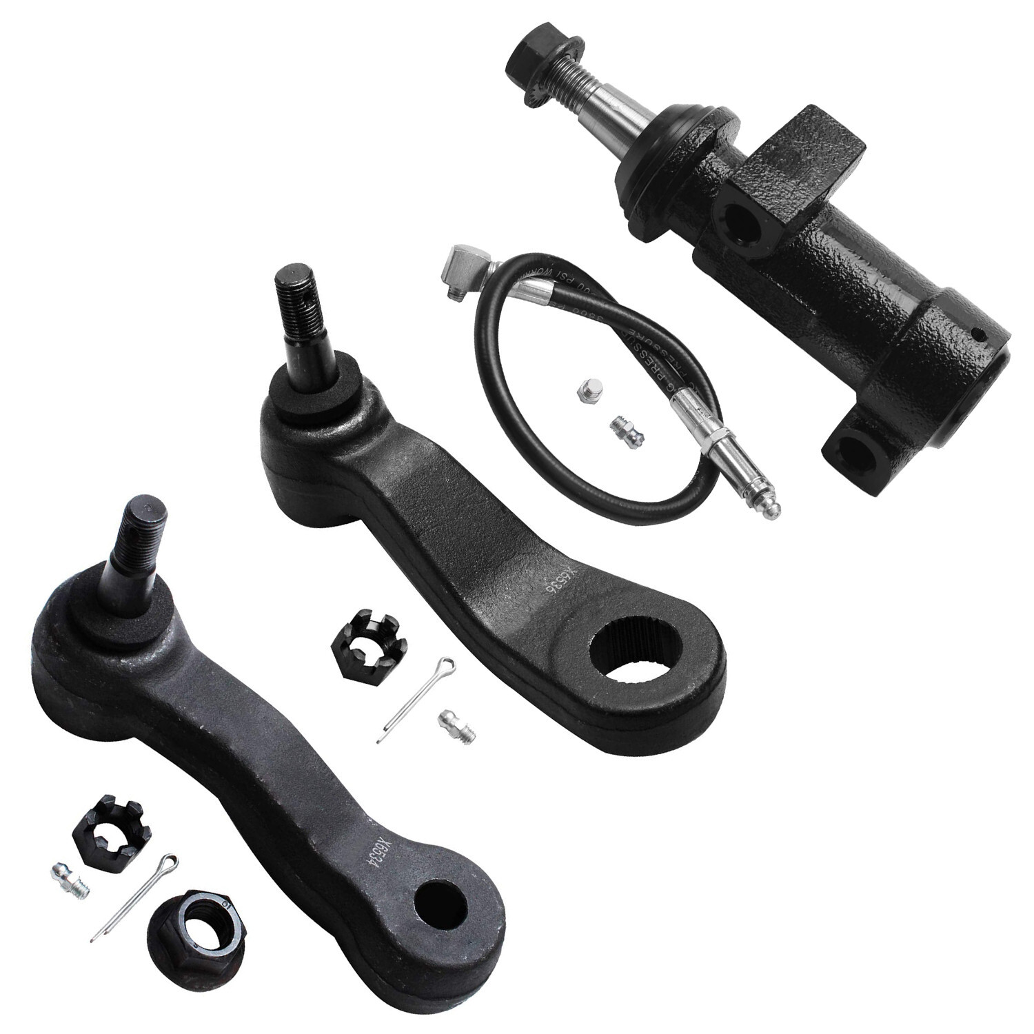 4WD Front CV Axles Upper Control Arms Hub Kit for Silverado Sierra Suburban 1500
